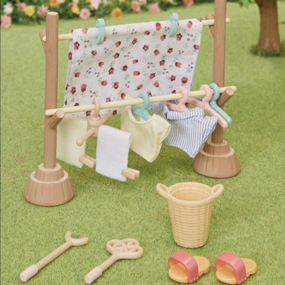 Calico Critters / Sylvanian Families Washing Accessories Set